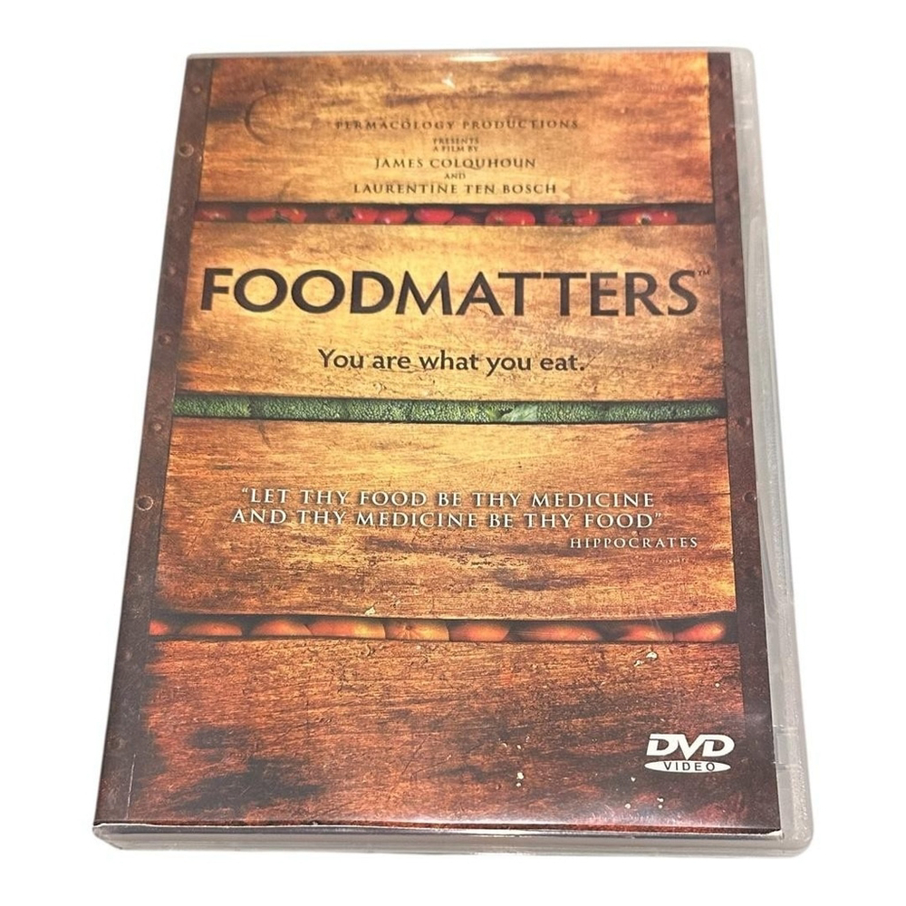 Foodmatters You Are What You Eat DVD Documentary NTSC Health Nutrition Film